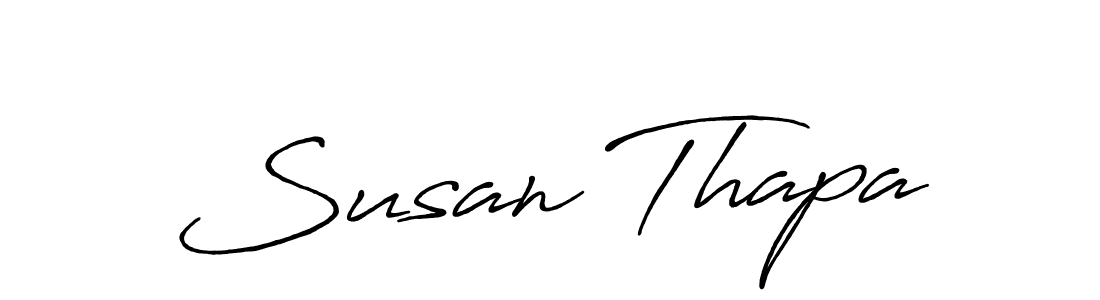 The best way (Antro_Vectra_Bolder) to make a short signature is to pick only two or three words in your name. The name Susan Thapa include a total of six letters. For converting this name. Susan Thapa signature style 7 images and pictures png