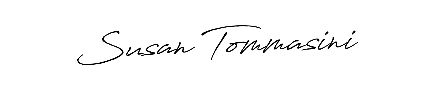 Susan Tommasini stylish signature style. Best Handwritten Sign (Antro_Vectra_Bolder) for my name. Handwritten Signature Collection Ideas for my name Susan Tommasini. Susan Tommasini signature style 7 images and pictures png