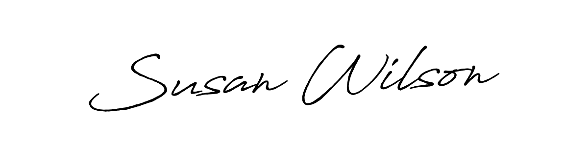 Make a beautiful signature design for name Susan Wilson. With this signature (Antro_Vectra_Bolder) style, you can create a handwritten signature for free. Susan Wilson signature style 7 images and pictures png