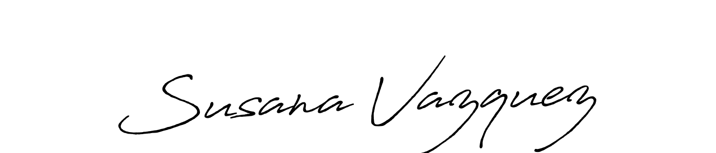 Also You can easily find your signature by using the search form. We will create Susana Vazquez name handwritten signature images for you free of cost using Antro_Vectra_Bolder sign style. Susana Vazquez signature style 7 images and pictures png