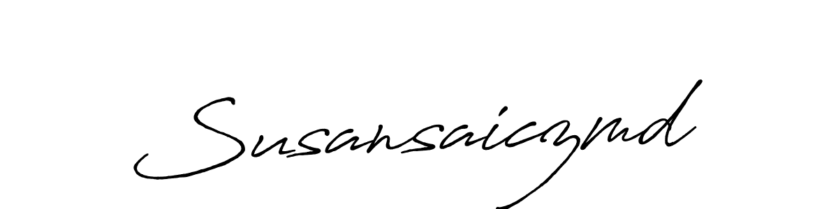 This is the best signature style for the Susansaiczmd name. Also you like these signature font (Antro_Vectra_Bolder). Mix name signature. Susansaiczmd signature style 7 images and pictures png