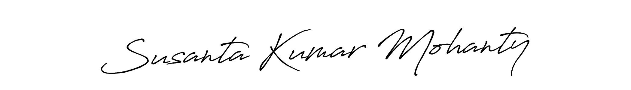 Use a signature maker to create a handwritten signature online. With this signature software, you can design (Antro_Vectra_Bolder) your own signature for name Susanta Kumar Mohanty. Susanta Kumar Mohanty signature style 7 images and pictures png