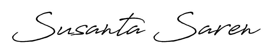 Susanta Saren stylish signature style. Best Handwritten Sign (Antro_Vectra_Bolder) for my name. Handwritten Signature Collection Ideas for my name Susanta Saren. Susanta Saren signature style 7 images and pictures png