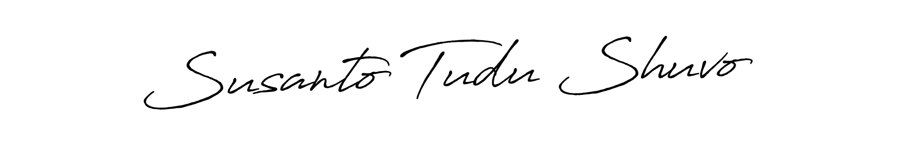 Here are the top 10 professional signature styles for the name Susanto Tudu Shuvo. These are the best autograph styles you can use for your name. Susanto Tudu Shuvo signature style 7 images and pictures png