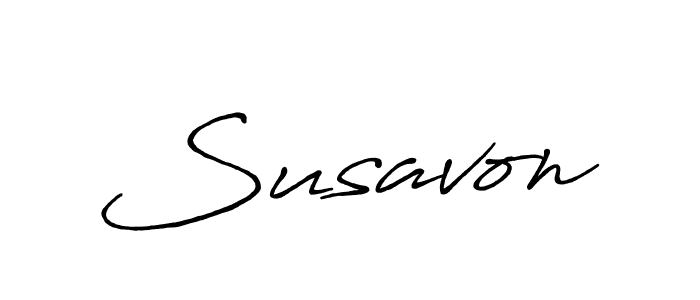 Once you've used our free online signature maker to create your best signature Antro_Vectra_Bolder style, it's time to enjoy all of the benefits that Susavon name signing documents. Susavon signature style 7 images and pictures png