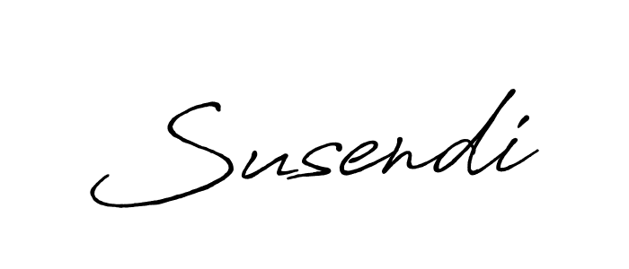 Also we have Susendi name is the best signature style. Create professional handwritten signature collection using Antro_Vectra_Bolder autograph style. Susendi signature style 7 images and pictures png