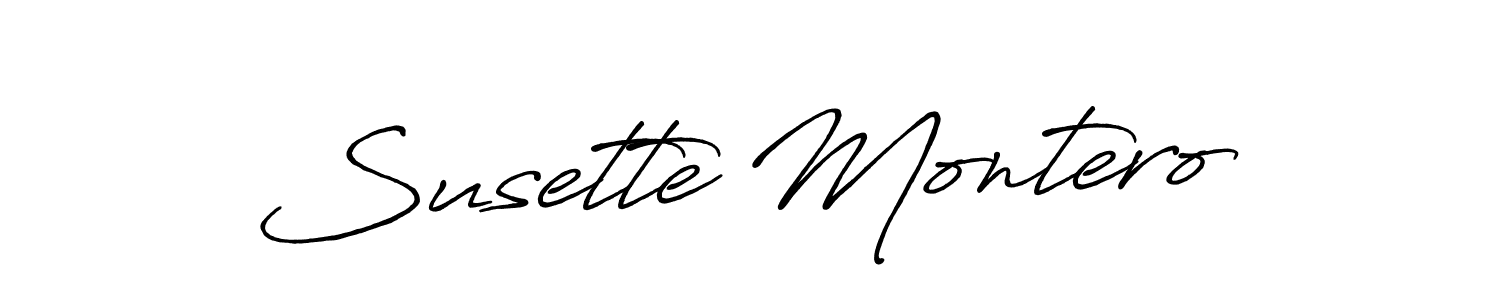 Check out images of Autograph of Susette Montero name. Actor Susette Montero Signature Style. Antro_Vectra_Bolder is a professional sign style online. Susette Montero signature style 7 images and pictures png