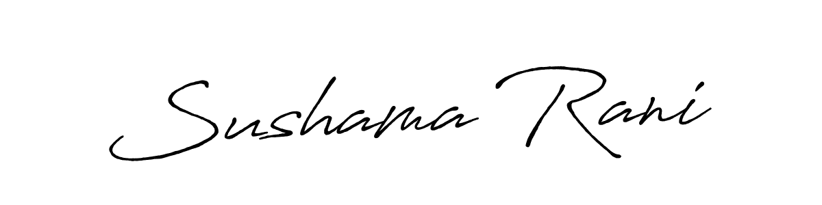 Make a beautiful signature design for name Sushama Rani. Use this online signature maker to create a handwritten signature for free. Sushama Rani signature style 7 images and pictures png