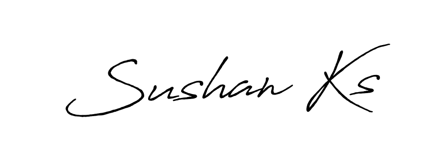 You can use this online signature creator to create a handwritten signature for the name Sushan Ks. This is the best online autograph maker. Sushan Ks signature style 7 images and pictures png