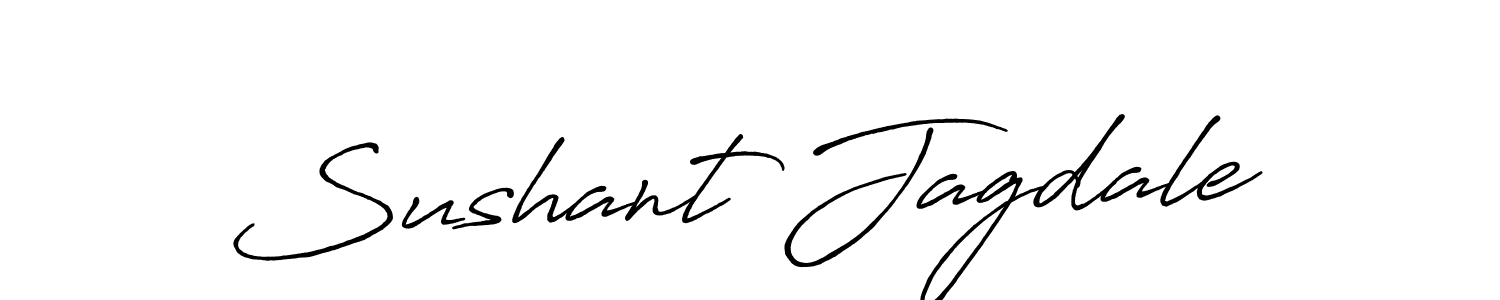 Also we have Sushant Jagdale name is the best signature style. Create professional handwritten signature collection using Antro_Vectra_Bolder autograph style. Sushant Jagdale signature style 7 images and pictures png