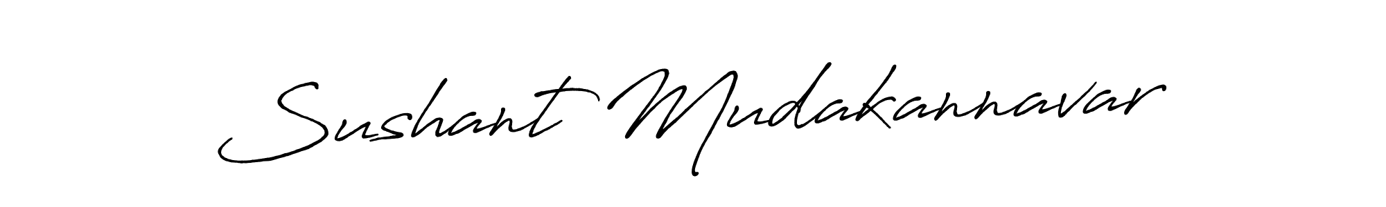 Also You can easily find your signature by using the search form. We will create Sushant Mudakannavar name handwritten signature images for you free of cost using Antro_Vectra_Bolder sign style. Sushant Mudakannavar signature style 7 images and pictures png