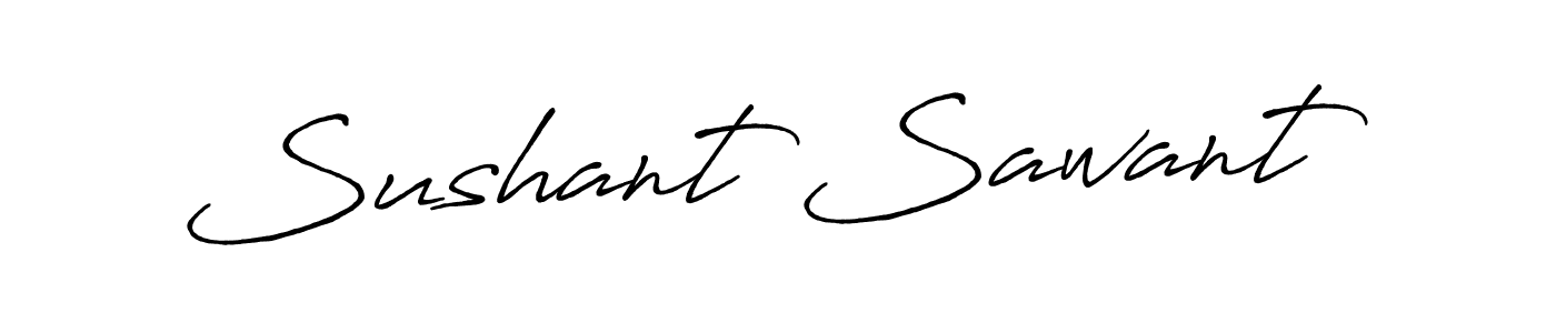 How to Draw Sushant Sawant signature style? Antro_Vectra_Bolder is a latest design signature styles for name Sushant Sawant. Sushant Sawant signature style 7 images and pictures png