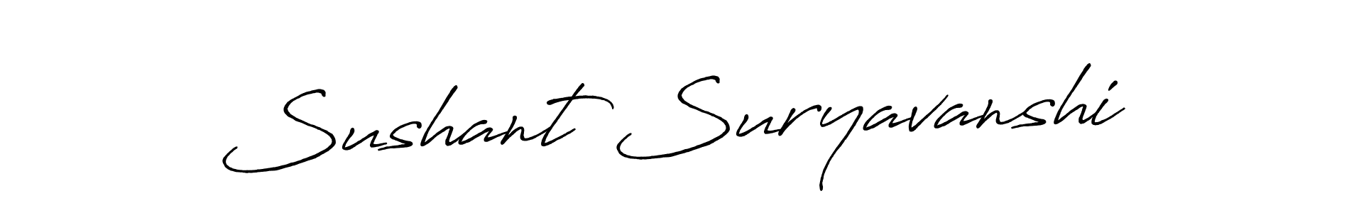 Similarly Antro_Vectra_Bolder is the best handwritten signature design. Signature creator online .You can use it as an online autograph creator for name Sushant Suryavanshi. Sushant Suryavanshi signature style 7 images and pictures png