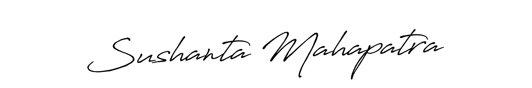 The best way (Antro_Vectra_Bolder) to make a short signature is to pick only two or three words in your name. The name Sushanta Mahapatra include a total of six letters. For converting this name. Sushanta Mahapatra signature style 7 images and pictures png