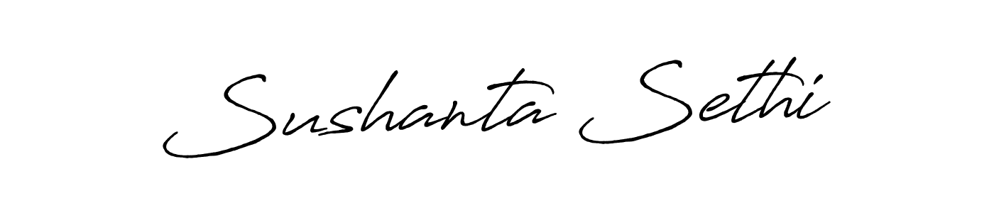 Similarly Antro_Vectra_Bolder is the best handwritten signature design. Signature creator online .You can use it as an online autograph creator for name Sushanta Sethi. Sushanta Sethi signature style 7 images and pictures png