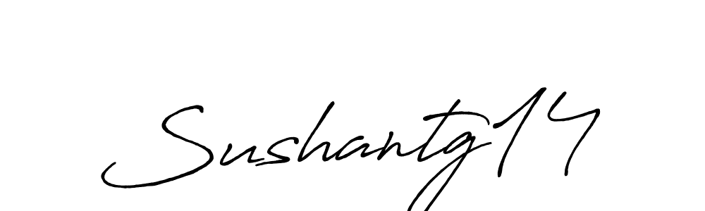 Also You can easily find your signature by using the search form. We will create Sushantg14 name handwritten signature images for you free of cost using Antro_Vectra_Bolder sign style. Sushantg14 signature style 7 images and pictures png