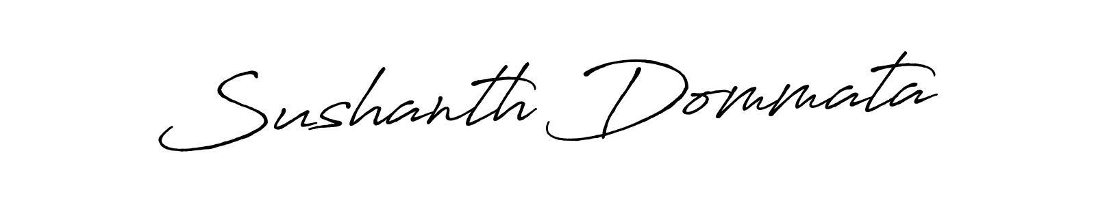 How to make Sushanth Dommata signature? Antro_Vectra_Bolder is a professional autograph style. Create handwritten signature for Sushanth Dommata name. Sushanth Dommata signature style 7 images and pictures png