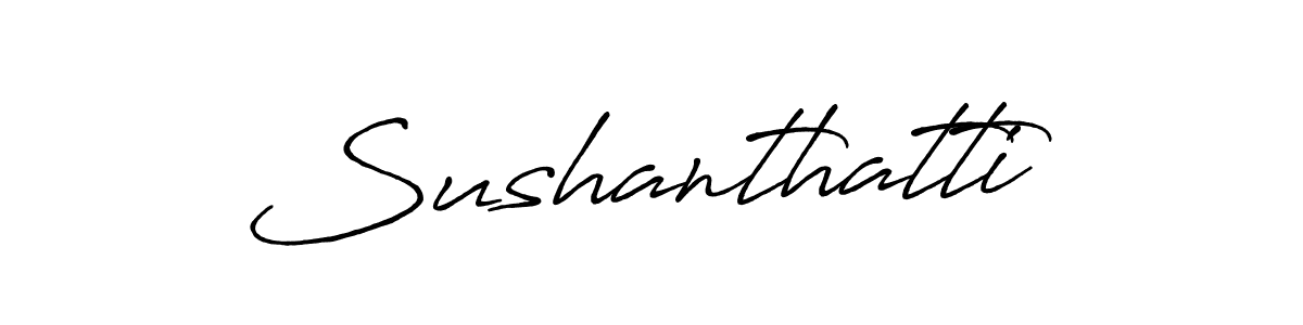 It looks lik you need a new signature style for name Sushanthatti. Design unique handwritten (Antro_Vectra_Bolder) signature with our free signature maker in just a few clicks. Sushanthatti signature style 7 images and pictures png