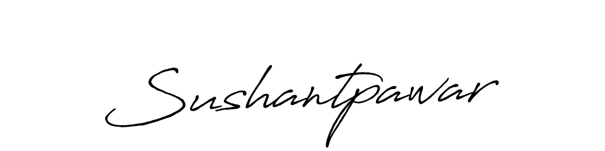 Also we have Sushantpawar name is the best signature style. Create professional handwritten signature collection using Antro_Vectra_Bolder autograph style. Sushantpawar signature style 7 images and pictures png