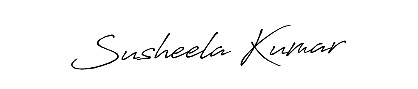 How to make Susheela Kumar signature? Antro_Vectra_Bolder is a professional autograph style. Create handwritten signature for Susheela Kumar name. Susheela Kumar signature style 7 images and pictures png