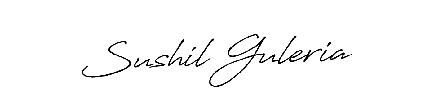 It looks lik you need a new signature style for name Sushil Guleria. Design unique handwritten (Antro_Vectra_Bolder) signature with our free signature maker in just a few clicks. Sushil Guleria signature style 7 images and pictures png