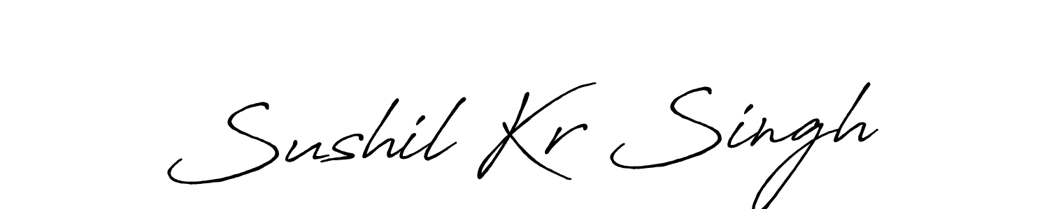 You can use this online signature creator to create a handwritten signature for the name Sushil Kr Singh. This is the best online autograph maker. Sushil Kr Singh signature style 7 images and pictures png