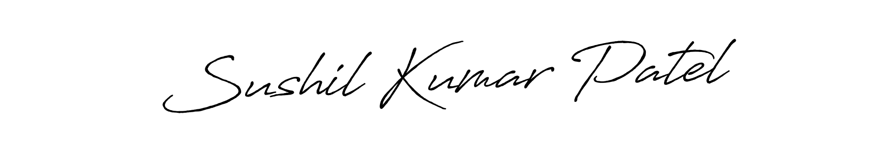 It looks lik you need a new signature style for name Sushil Kumar Patel. Design unique handwritten (Antro_Vectra_Bolder) signature with our free signature maker in just a few clicks. Sushil Kumar Patel signature style 7 images and pictures png