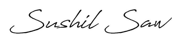 Enhance your business communications with Sushil Saw signature in Antro_Vectra_Bolder lettering. Clean, modern, and universally compatible. Sushil Saw signature style 7 images and pictures png