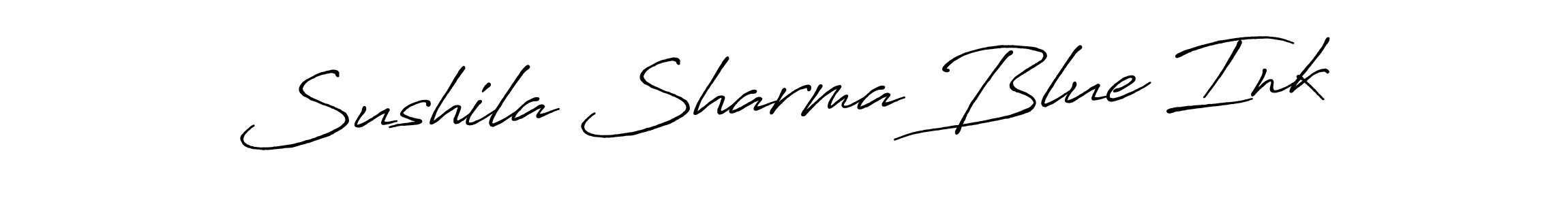 You can use this online signature creator to create a handwritten signature for the name Sushila Sharma Blue Ink. This is the best online autograph maker. Sushila Sharma Blue Ink signature style 7 images and pictures png
