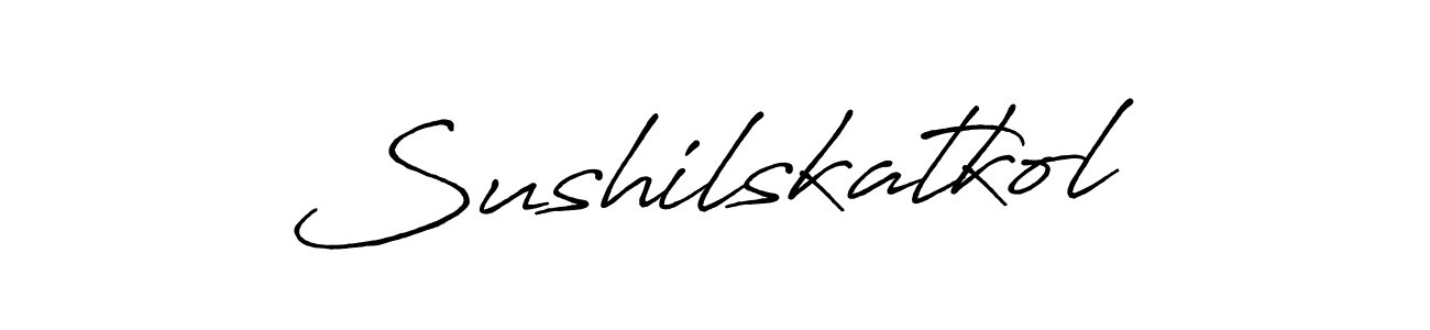 Also You can easily find your signature by using the search form. We will create Sushilskatkol name handwritten signature images for you free of cost using Antro_Vectra_Bolder sign style. Sushilskatkol signature style 7 images and pictures png