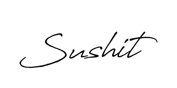 It looks lik you need a new signature style for name Sushit. Design unique handwritten (Antro_Vectra_Bolder) signature with our free signature maker in just a few clicks. Sushit signature style 7 images and pictures png