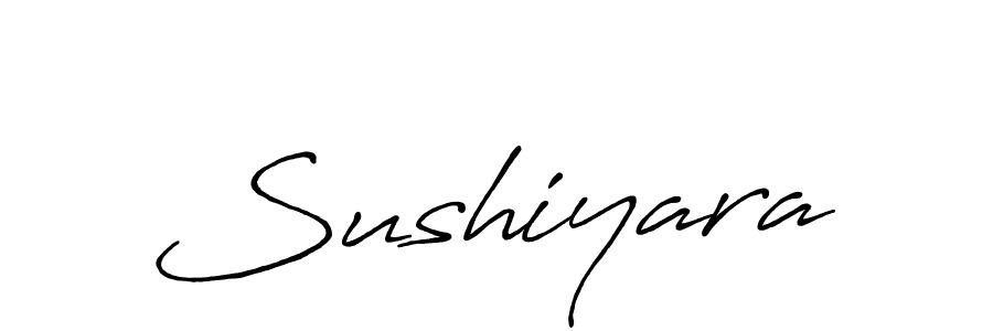 Create a beautiful signature design for name Sushiyara. With this signature (Antro_Vectra_Bolder) fonts, you can make a handwritten signature for free. Sushiyara signature style 7 images and pictures png