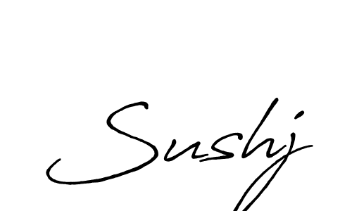 It looks lik you need a new signature style for name Sushj. Design unique handwritten (Antro_Vectra_Bolder) signature with our free signature maker in just a few clicks. Sushj signature style 7 images and pictures png