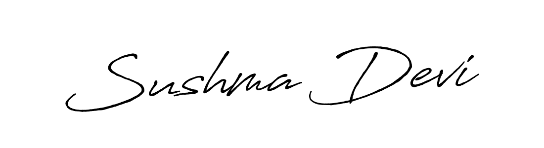 It looks lik you need a new signature style for name Sushma Devi. Design unique handwritten (Antro_Vectra_Bolder) signature with our free signature maker in just a few clicks. Sushma Devi signature style 7 images and pictures png