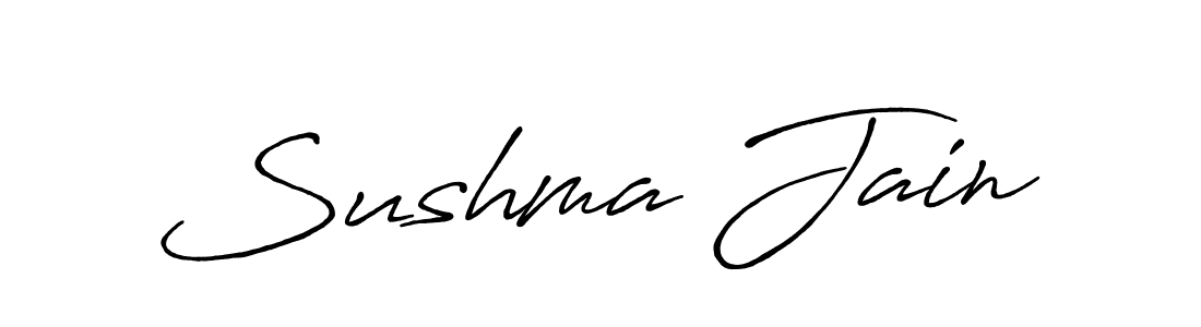 Make a beautiful signature design for name Sushma Jain. Use this online signature maker to create a handwritten signature for free. Sushma Jain signature style 7 images and pictures png