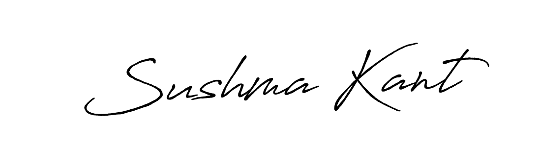 You should practise on your own different ways (Antro_Vectra_Bolder) to write your name (Sushma Kant) in signature. don't let someone else do it for you. Sushma Kant signature style 7 images and pictures png
