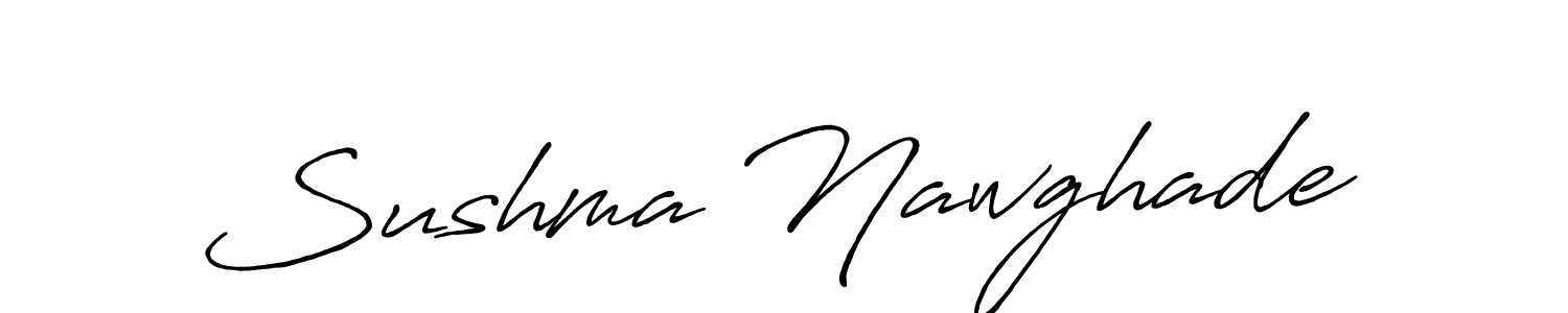 Make a short Sushma Nawghade signature style. Manage your documents anywhere anytime using Antro_Vectra_Bolder. Create and add eSignatures, submit forms, share and send files easily. Sushma Nawghade signature style 7 images and pictures png