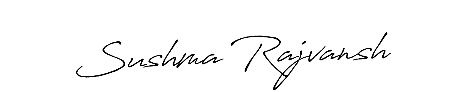 Use a signature maker to create a handwritten signature online. With this signature software, you can design (Antro_Vectra_Bolder) your own signature for name Sushma Rajvansh. Sushma Rajvansh signature style 7 images and pictures png