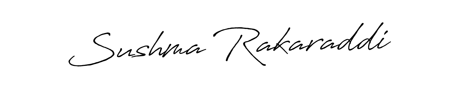 Use a signature maker to create a handwritten signature online. With this signature software, you can design (Antro_Vectra_Bolder) your own signature for name Sushma Rakaraddi. Sushma Rakaraddi signature style 7 images and pictures png