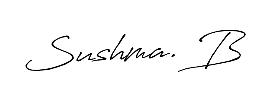 Check out images of Autograph of Sushma. B name. Actor Sushma. B Signature Style. Antro_Vectra_Bolder is a professional sign style online. Sushma. B signature style 7 images and pictures png