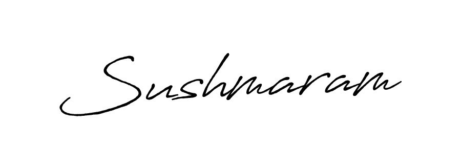 Create a beautiful signature design for name Sushmaram. With this signature (Antro_Vectra_Bolder) fonts, you can make a handwritten signature for free. Sushmaram signature style 7 images and pictures png