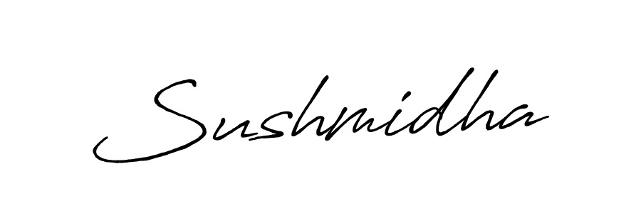 Make a beautiful signature design for name Sushmidha. With this signature (Antro_Vectra_Bolder) style, you can create a handwritten signature for free. Sushmidha signature style 7 images and pictures png