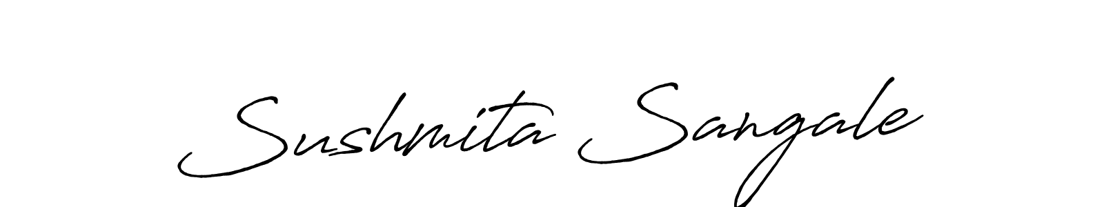 Once you've used our free online signature maker to create your best signature Antro_Vectra_Bolder style, it's time to enjoy all of the benefits that Sushmita Sangale name signing documents. Sushmita Sangale signature style 7 images and pictures png