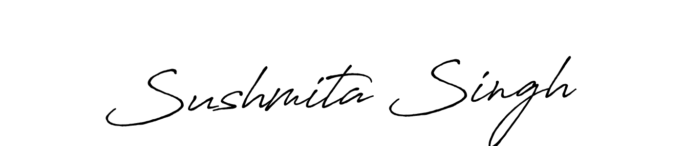 Design your own signature with our free online signature maker. With this signature software, you can create a handwritten (Antro_Vectra_Bolder) signature for name Sushmita Singh. Sushmita Singh signature style 7 images and pictures png