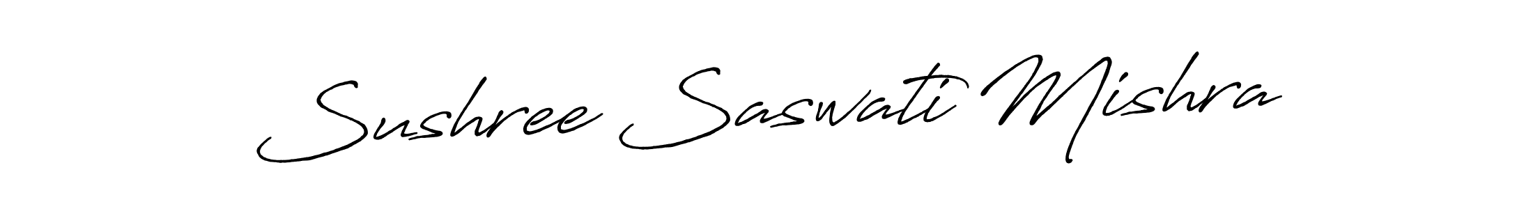 Also we have Sushree Saswati Mishra name is the best signature style. Create professional handwritten signature collection using Antro_Vectra_Bolder autograph style. Sushree Saswati Mishra signature style 7 images and pictures png