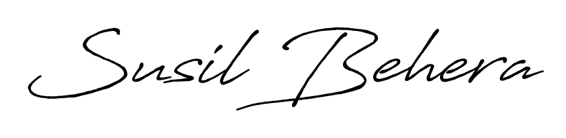 Create an unforgettable impression when signing with Susil Behera name styled in Antro_Vectra_Bolder typography. 100% free online generator. Susil Behera signature style 7 images and pictures png