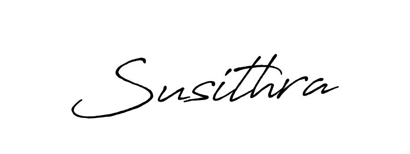 Design your own signature with our free online signature maker. With this signature software, you can create a handwritten (Antro_Vectra_Bolder) signature for name Susithra. Susithra signature style 7 images and pictures png