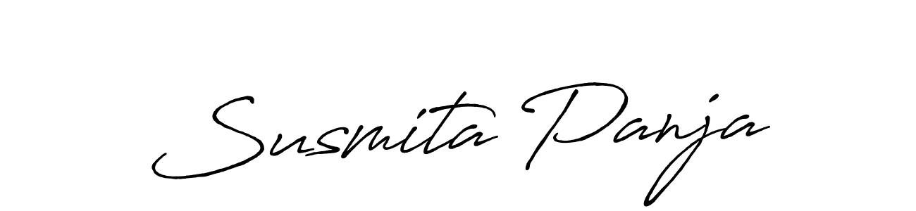 Also You can easily find your signature by using the search form. We will create Susmita Panja name handwritten signature images for you free of cost using Antro_Vectra_Bolder sign style. Susmita Panja signature style 7 images and pictures png