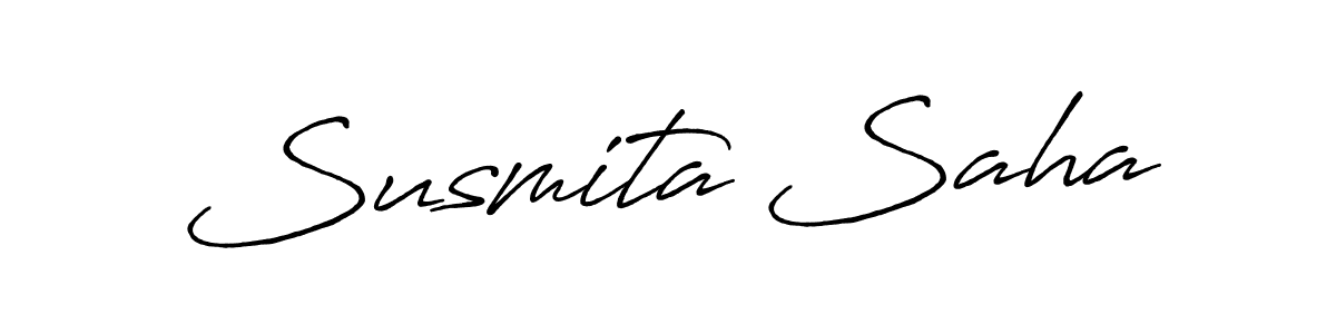 Also You can easily find your signature by using the search form. We will create Susmita Saha name handwritten signature images for you free of cost using Antro_Vectra_Bolder sign style. Susmita Saha signature style 7 images and pictures png