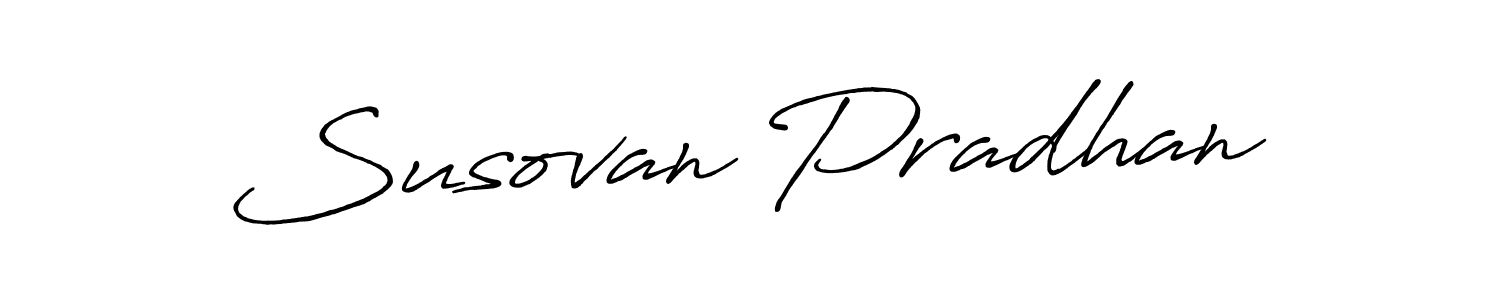 You should practise on your own different ways (Antro_Vectra_Bolder) to write your name (Susovan Pradhan) in signature. don't let someone else do it for you. Susovan Pradhan signature style 7 images and pictures png